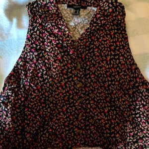 Forever 21 Sleeves Crop Top